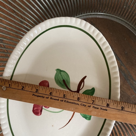 Vintage Blue Ridge Pottery Cherries serving platter Cherry Bounce - Picture 8 of 10